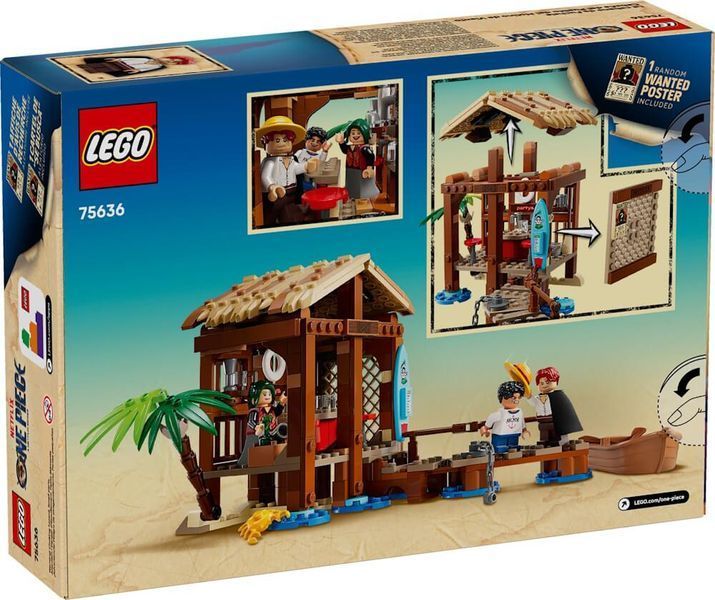 LEGO ONE PIECE Хатина у Селищі Вітряків (75636) 75636 фото