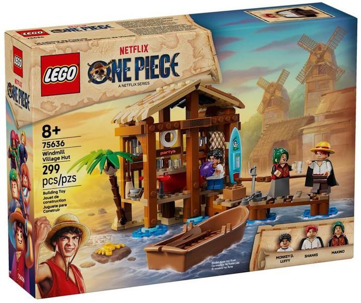 LEGO ONE PIECE Хатина у Селищі Вітряків (75636) 75636 фото