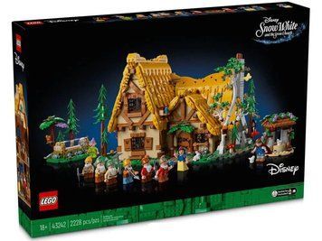 LEGO Disney Princess 43242 &mdash; Будиночок Білосніжки й сімох гномів, колекційний набір для дорослих