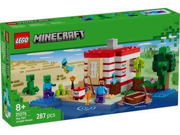 LEGO Minecraft 21275 Будинок з вибухівки &mdash; набір зі Стівом, Кріпером, зомбі та TNT-функцією
