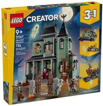 LEGO Creator Маєток із привидами (31167) &mdash; набір 3-в-1 з 736 деталей