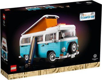 LEGO ICONS 10279 Фургон Volkswagen T2 &mdash; ретро-модель з деталізованим інтер&rsquo;єром і аксесуарами