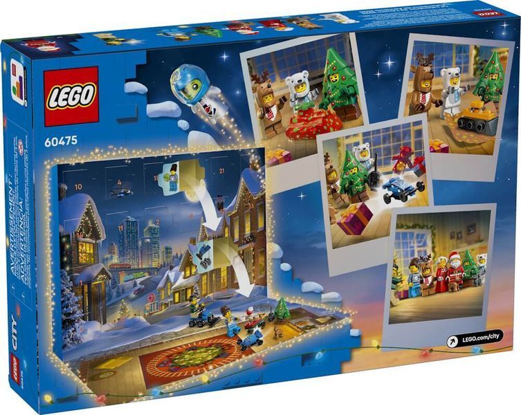 LEGO City Адвент календар 2025 &ndash; Сіті (60475) 60475 фото