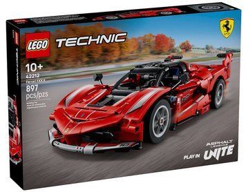 LEGO Technic 42212 Ferrari FXX K &mdash; модель суперкара з дверима &laquo;крило-метелика&raquo; та двигуном V12