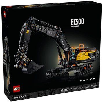 LEGO Technic 42215 &mdash; Екскаватор Volvo EC500 Hybrid з моторизованими функціями